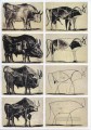 Bull cubist Pablo Picasso
